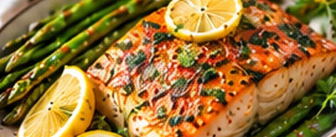 Baked Lemon Herb Salmon