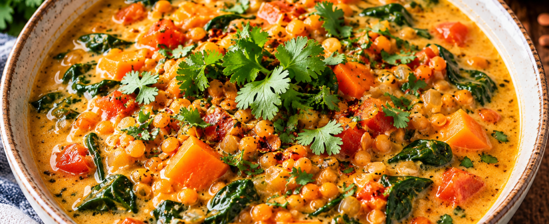 Creamy Coconut Lentil Soup