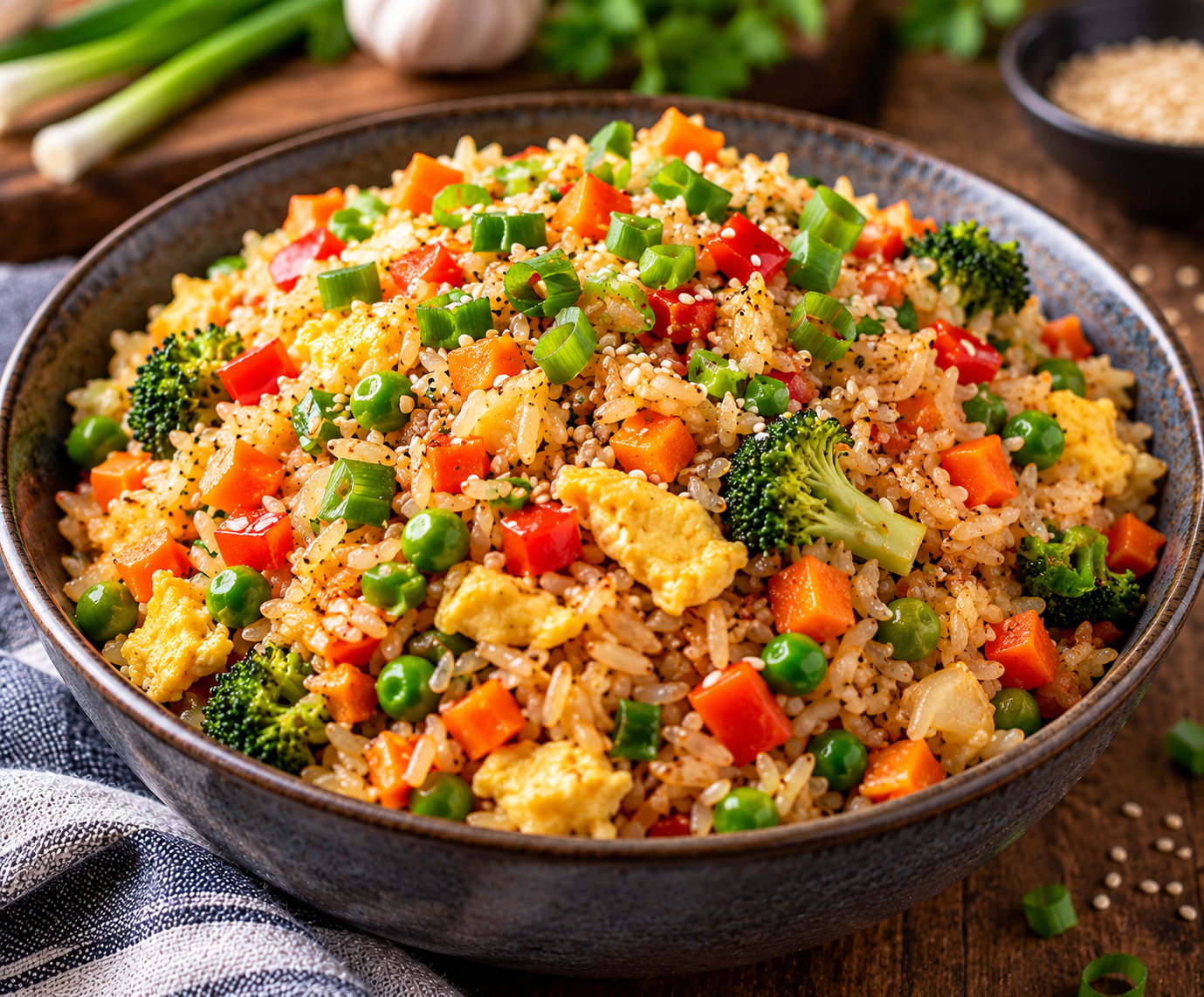 Easy Vegetable Fried Rice