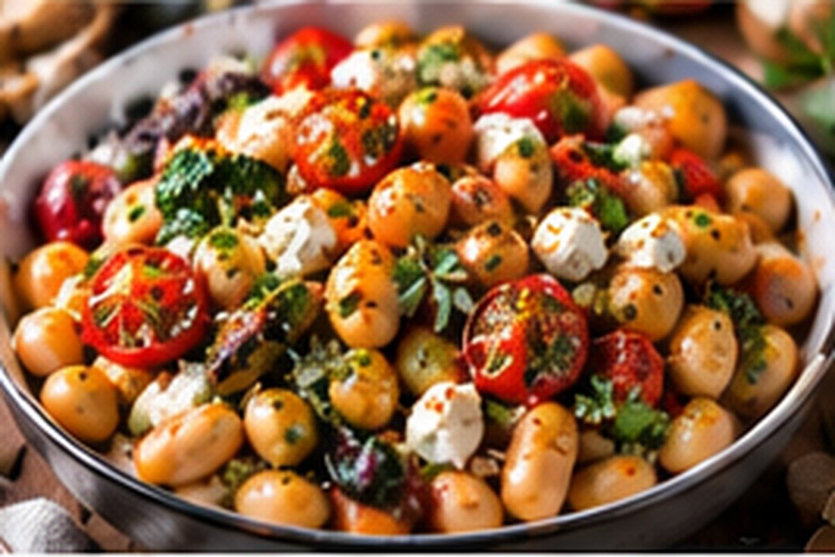 Garlic Butter White Bean Skillet