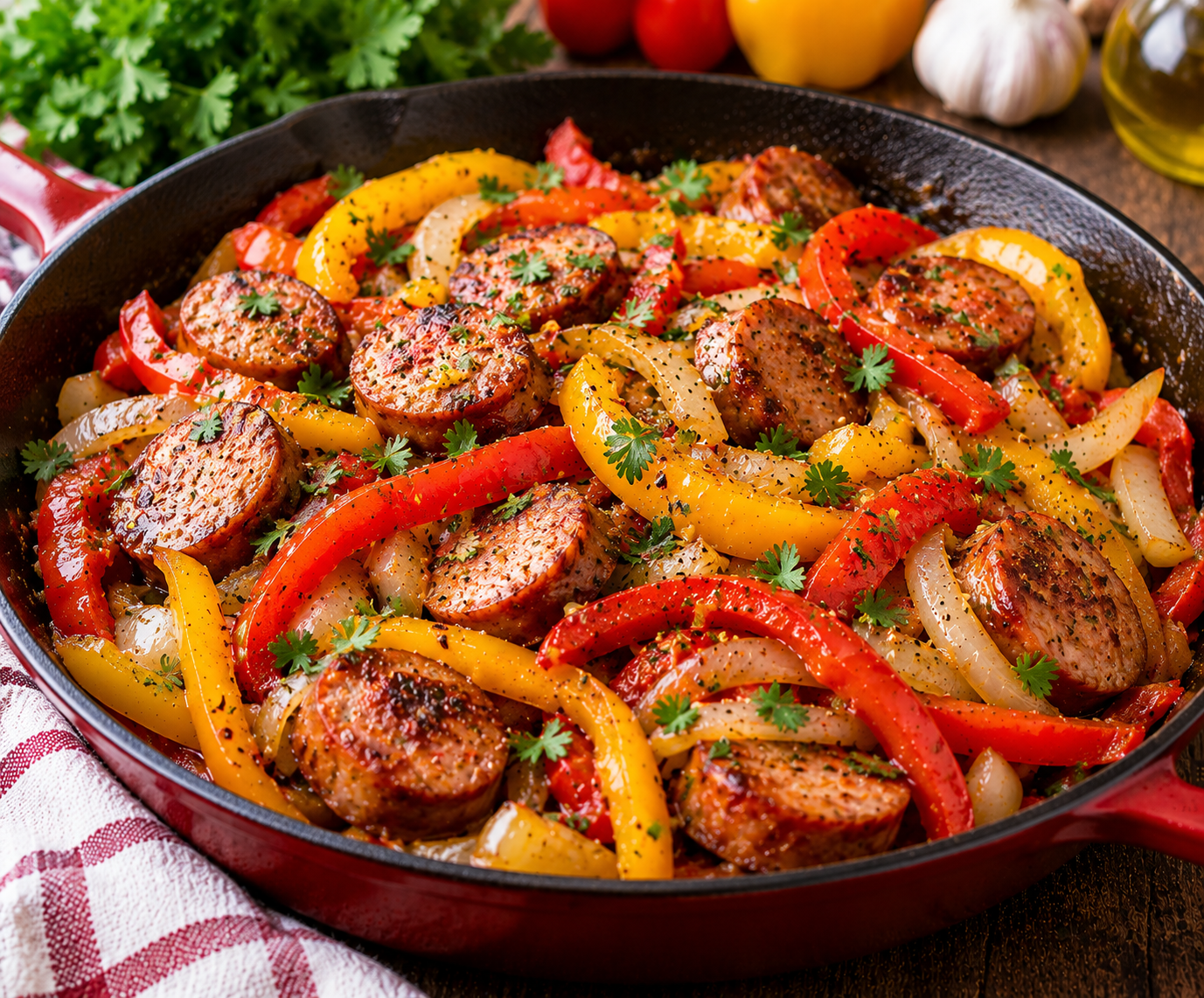 One-Pot Sausage and Peppers