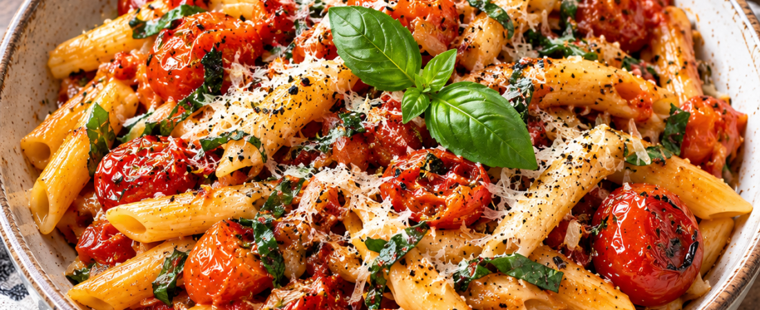 Roasted Tomato Basil Pasta