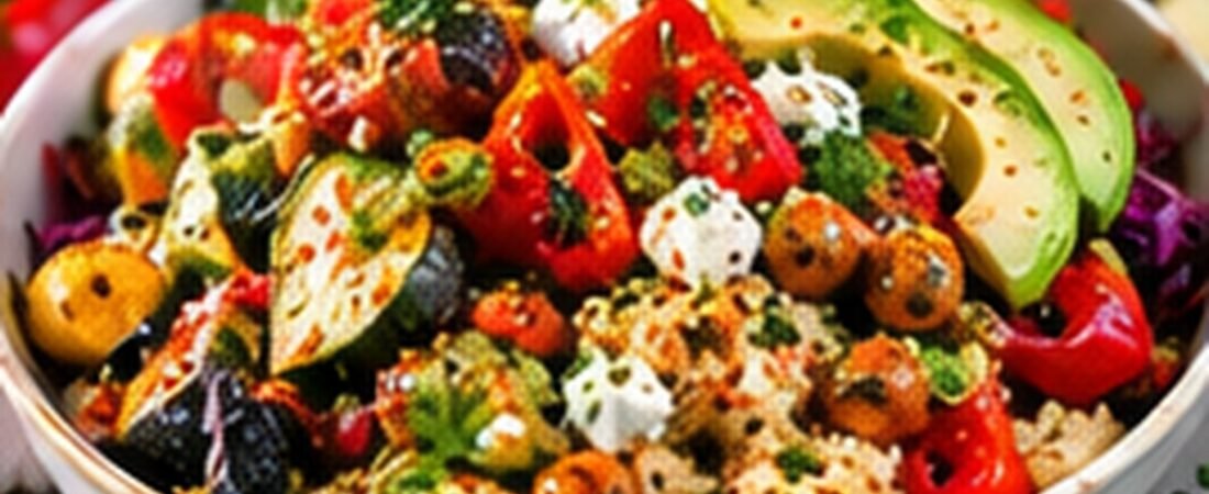 Roasted Vegetable Couscous Bowls