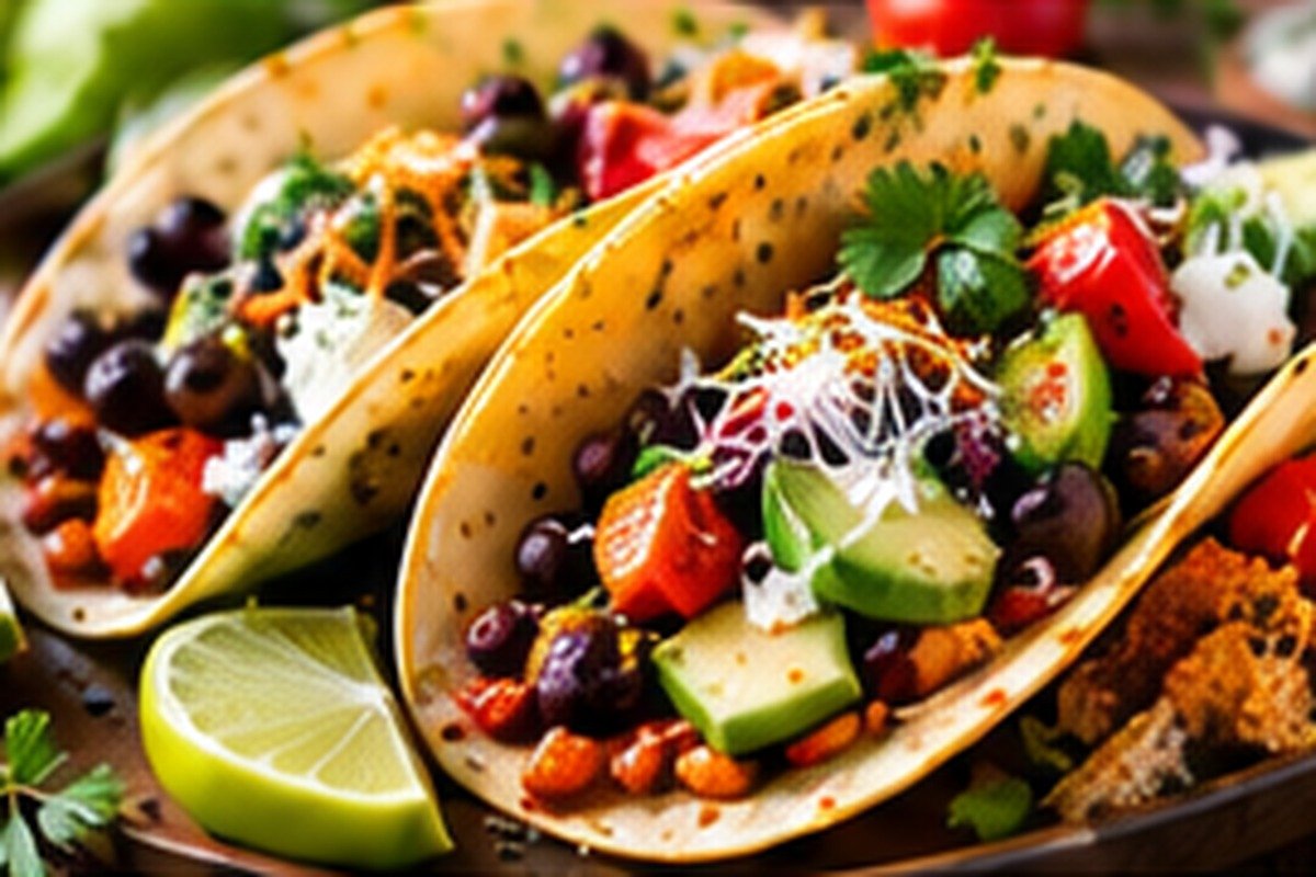 Sweet Potato Black Bean Tacos